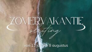zomervakantie sluiting praktijk EsZensa Wellness